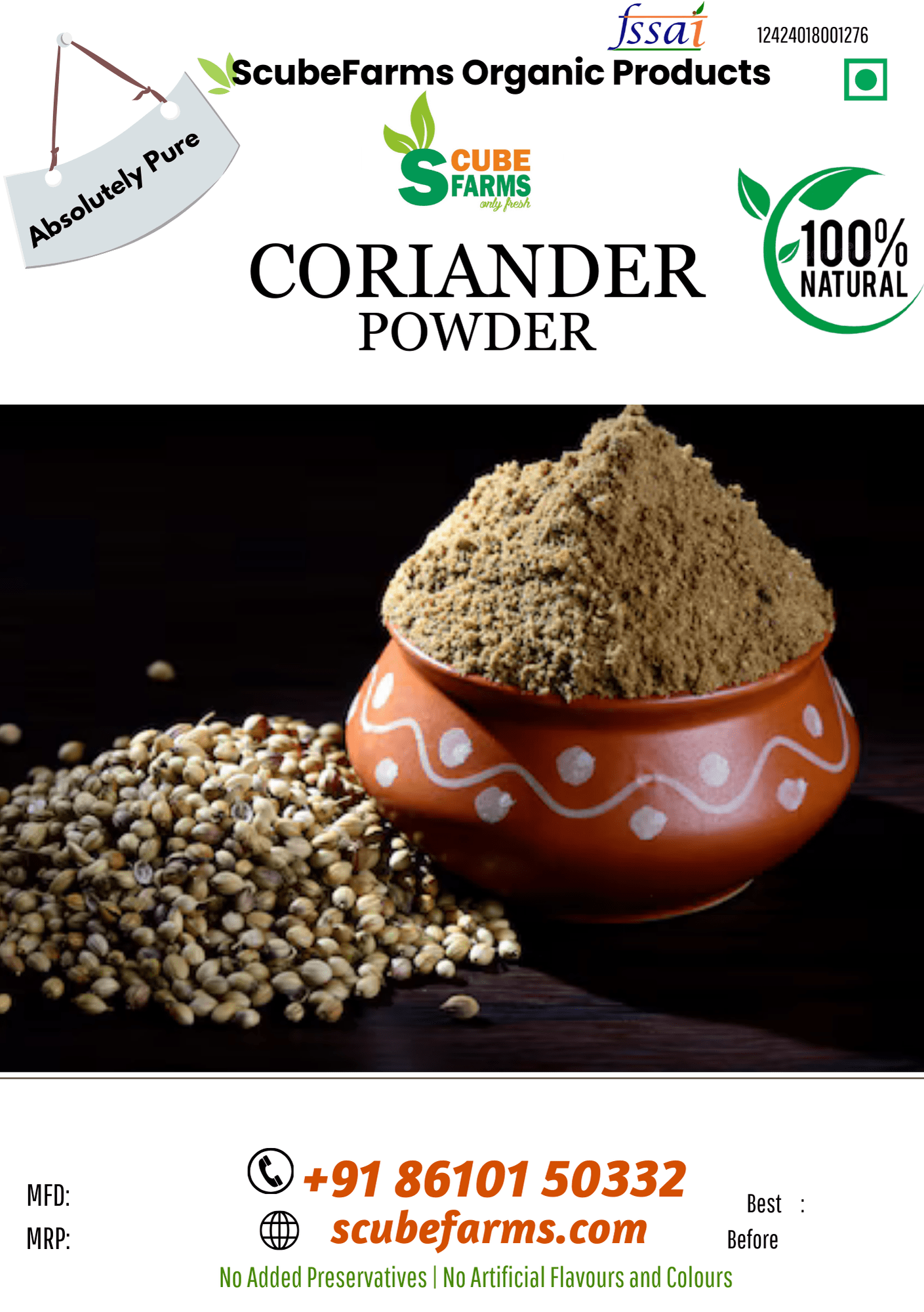 ScubeFarms_Organic_Coriander_powder