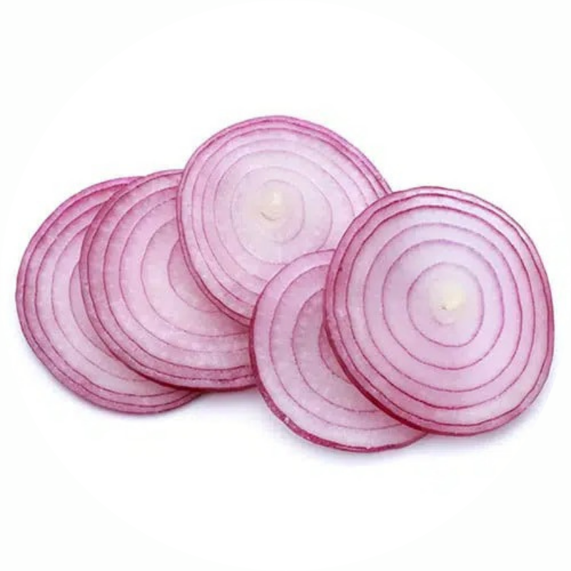 Scube Farms Big Red Onion - Sliced Price per 250gms