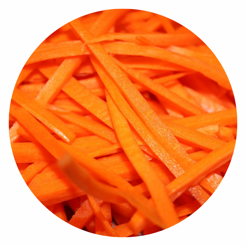 ScubeFarms Carrot - Julienne Price per 250 Grams