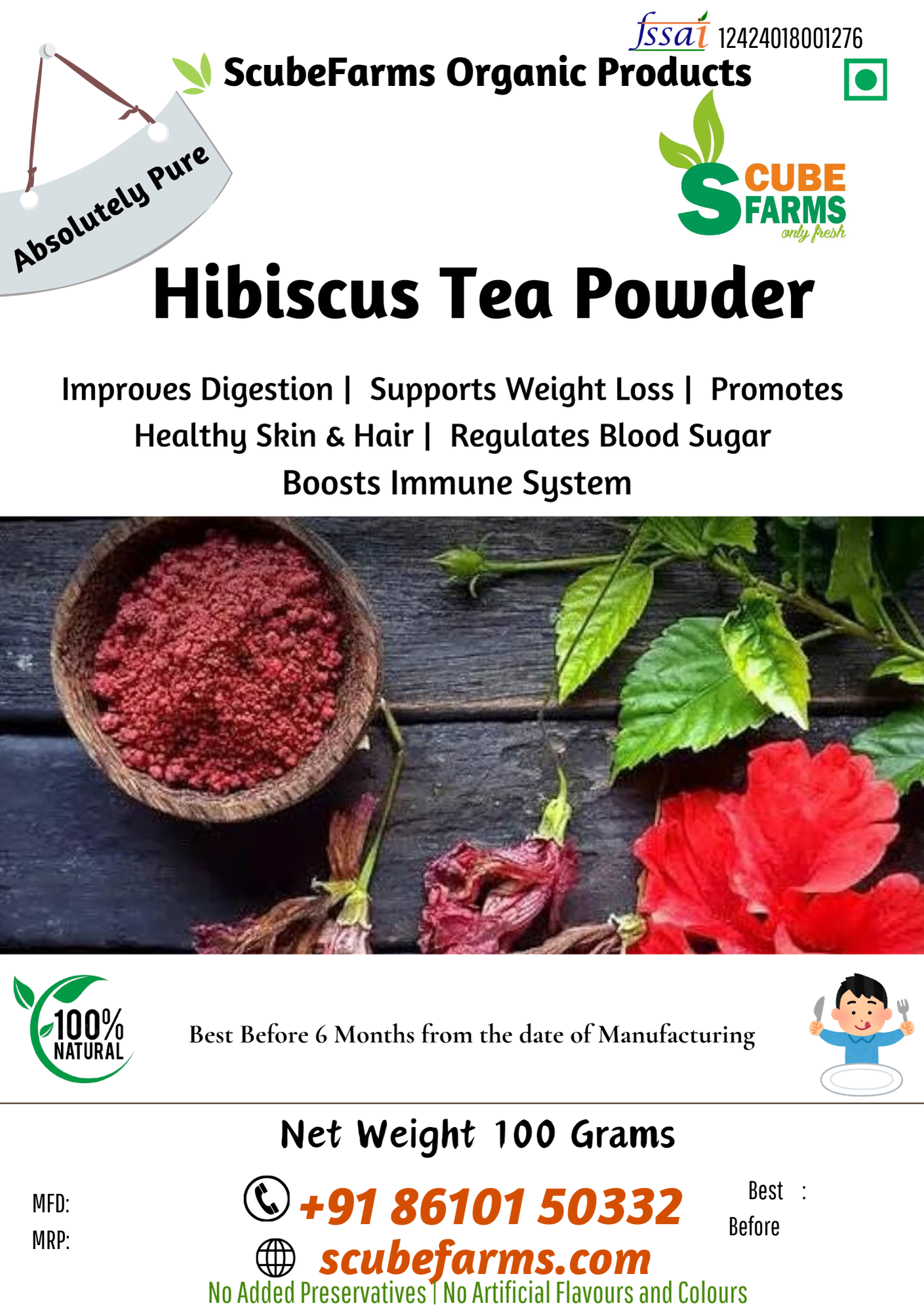 ScubeFarms | Hibiscus Tea