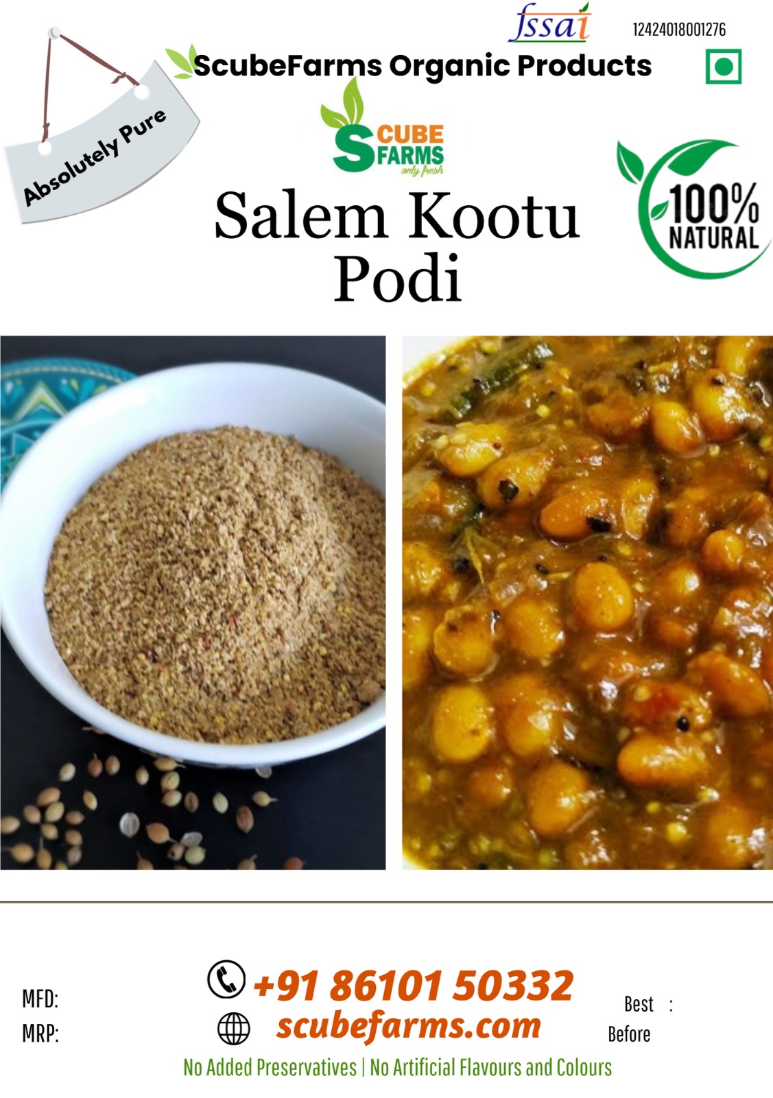 Scube Farms | Salem Kootu Masala