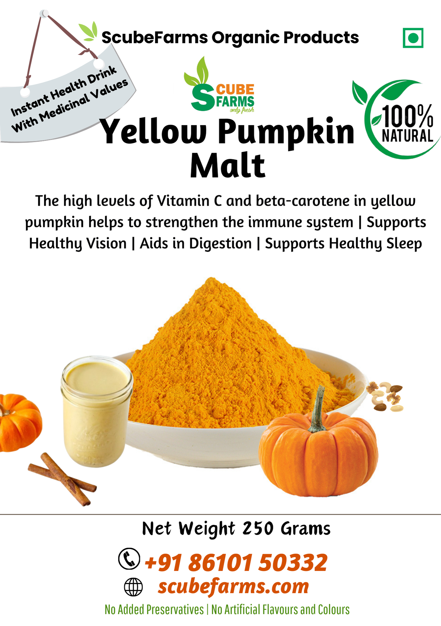 Scubefarms | YellowPumpkin malt